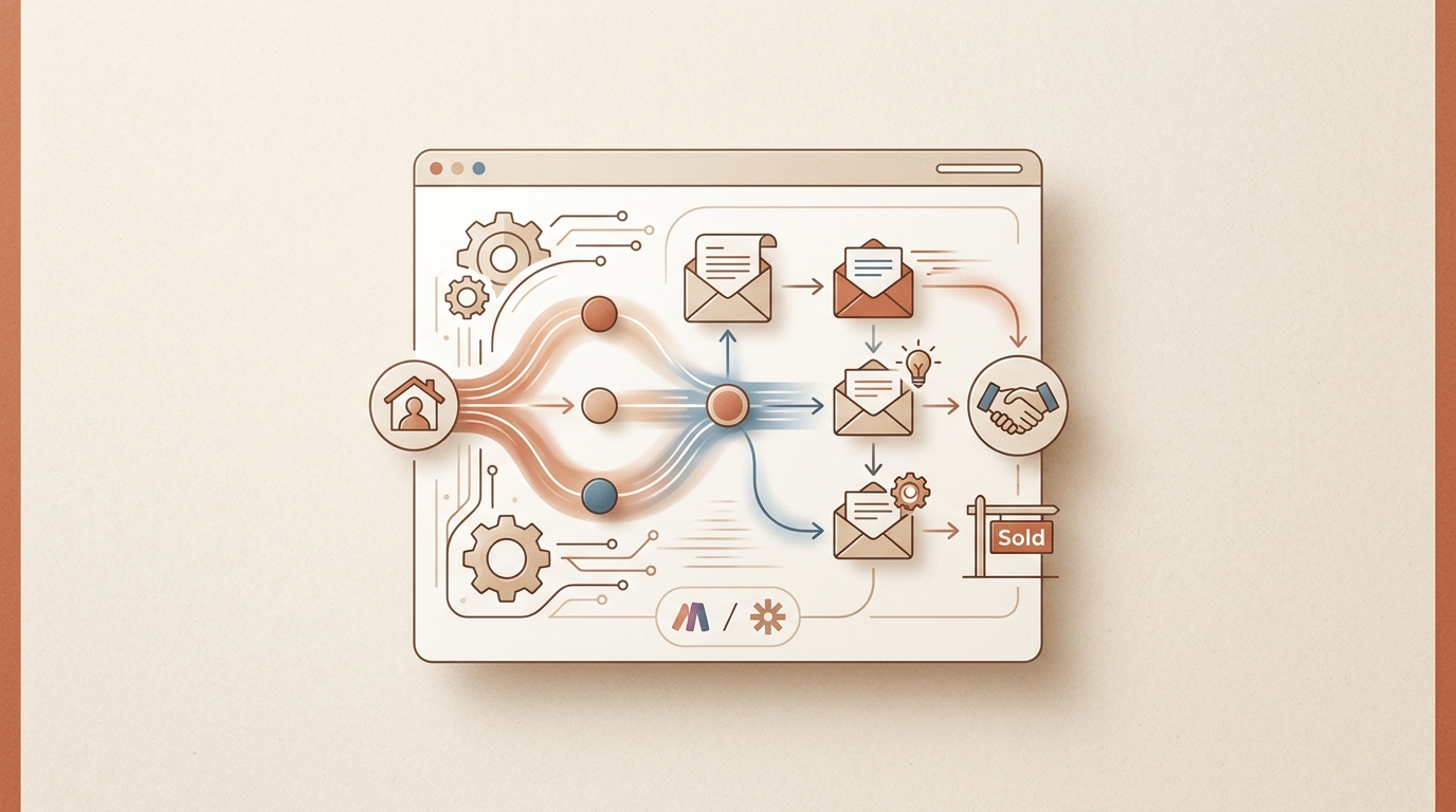 Real estate lead nurture automation template